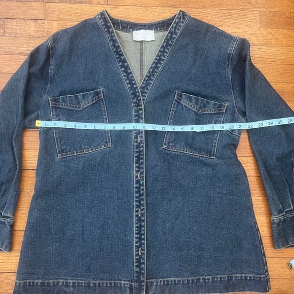 Modern Citizen Emmett Structured Denim Jacket Size 1X - Picture 5 of 9